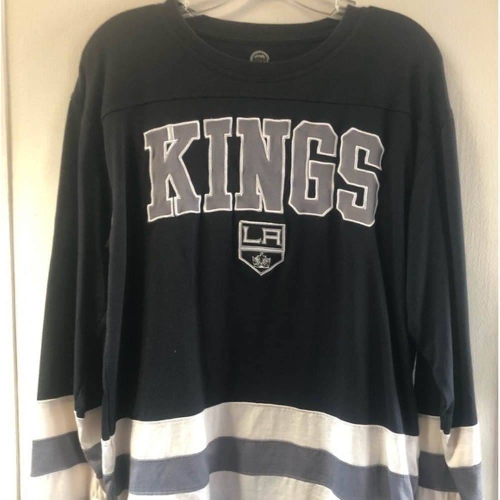 Kings L/S Jersey in size Large, 52% nylon 48% cotton